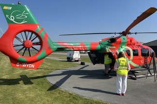 Air Ambulance's helicopter