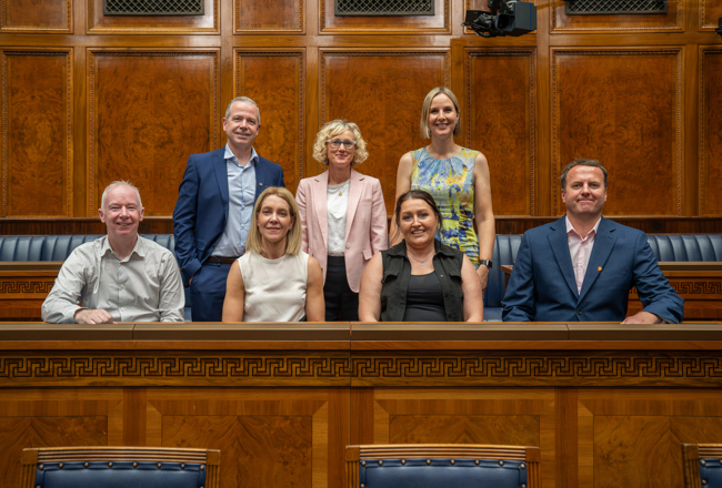 Welsh Language Commissioner on a trip to Northen Ireland