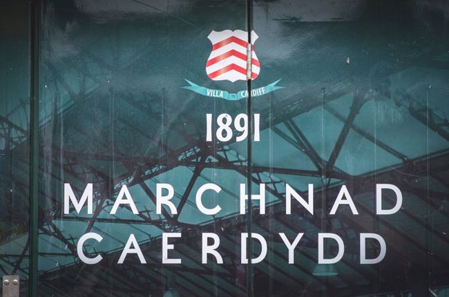 Cardiff market sign