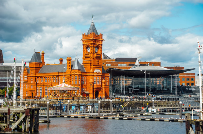 Photo of Pierhead building and senedd